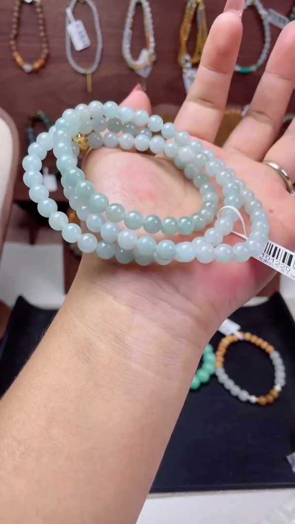 颈饰未镶嵌翡翠项链