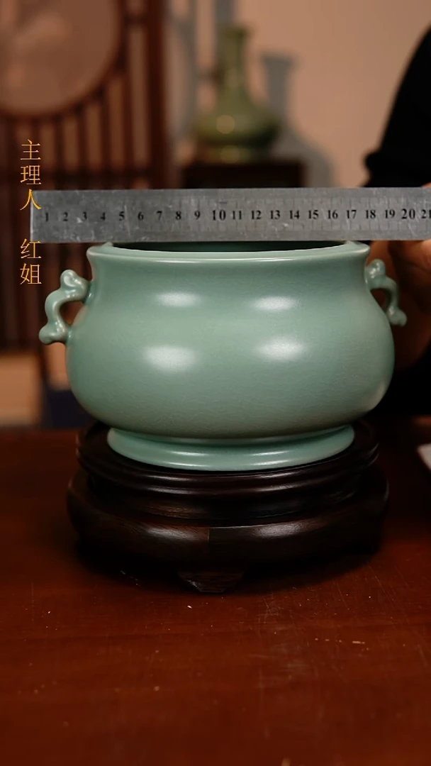 瓷片原产地原矿釉汝瓷