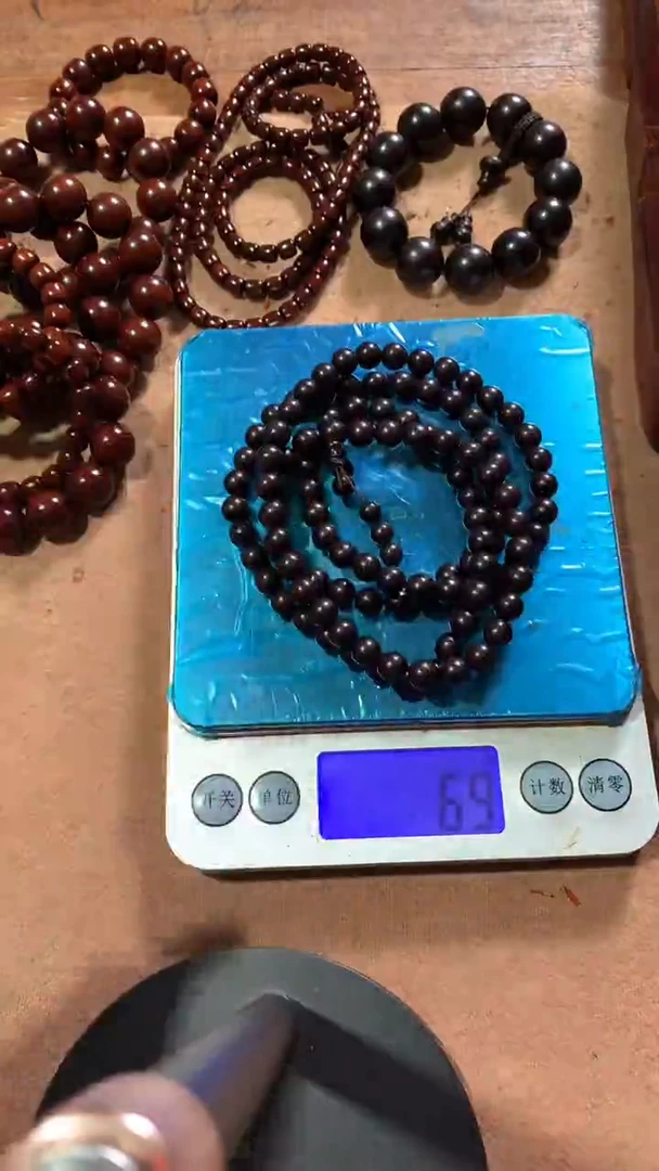 木紫檀鸡血红1.0直径108颗