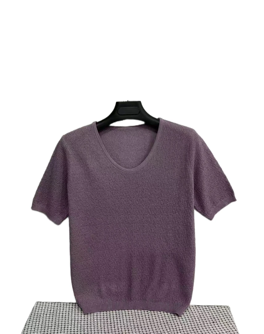 18830  纯色 光板  圆领  简约  休闲  舒适  毛针织衫