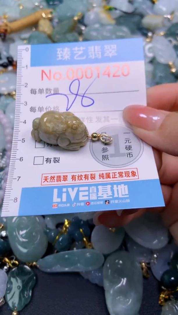 颈饰未镶嵌翡翠1420