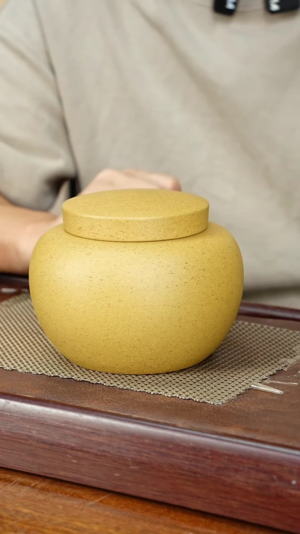 宜兴原矿紫砂茶叶罐