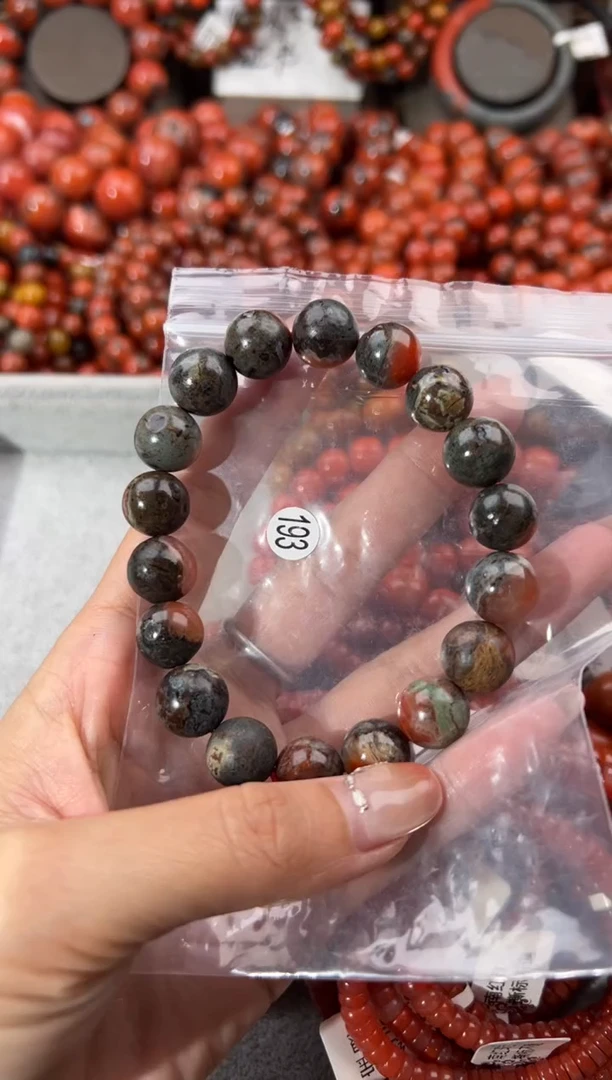 未镶嵌手串南红玛瑙12+