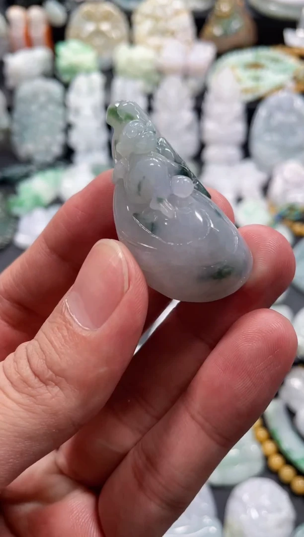 翡翠未镶嵌颈饰天然翡翠a货