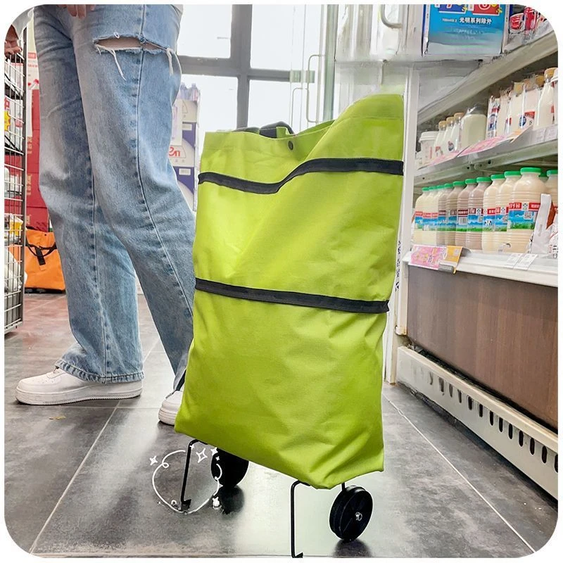 家用买菜车外出便捷买家小拉车可折叠购物车取快递带轮子手拉车