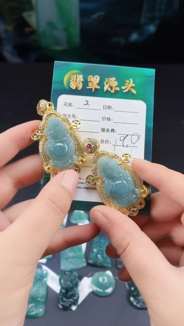 翡翠未镶嵌颈饰DLZ25072302多样性发其一