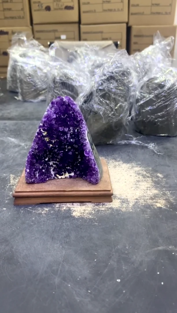 【闪购商品】水晶摆件未镶嵌天然紫水晶摆件625