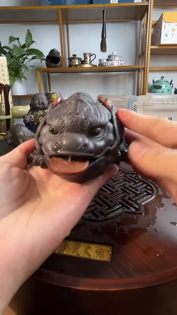 原矿紫砂招财貔貅新号开播福利品
