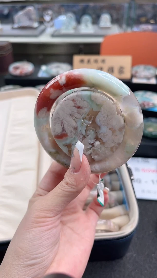 未镶嵌手镯石英质玉58圈口（赠品镯心）S9794