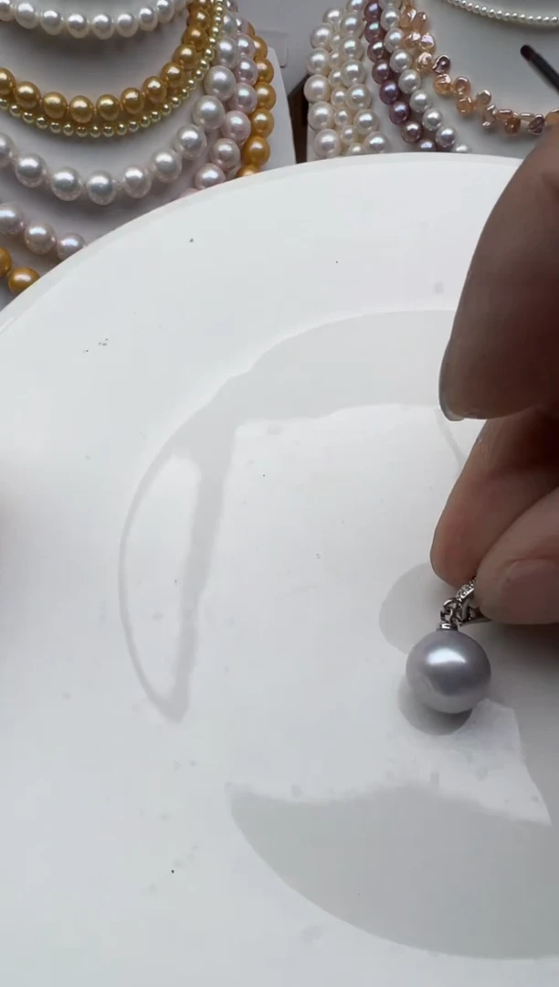淡水珍珠未镶嵌颈饰1