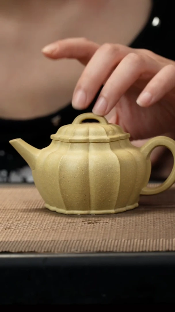 茶壶紫砂本绿筋纹培风150c微瑕