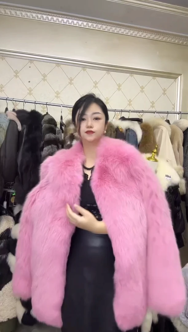 梦贵人毛毛衣服狐狸王501