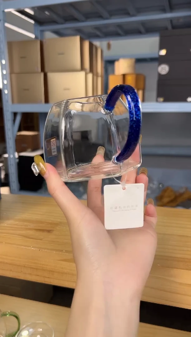 禾器 棱然茶海 宝蓝金