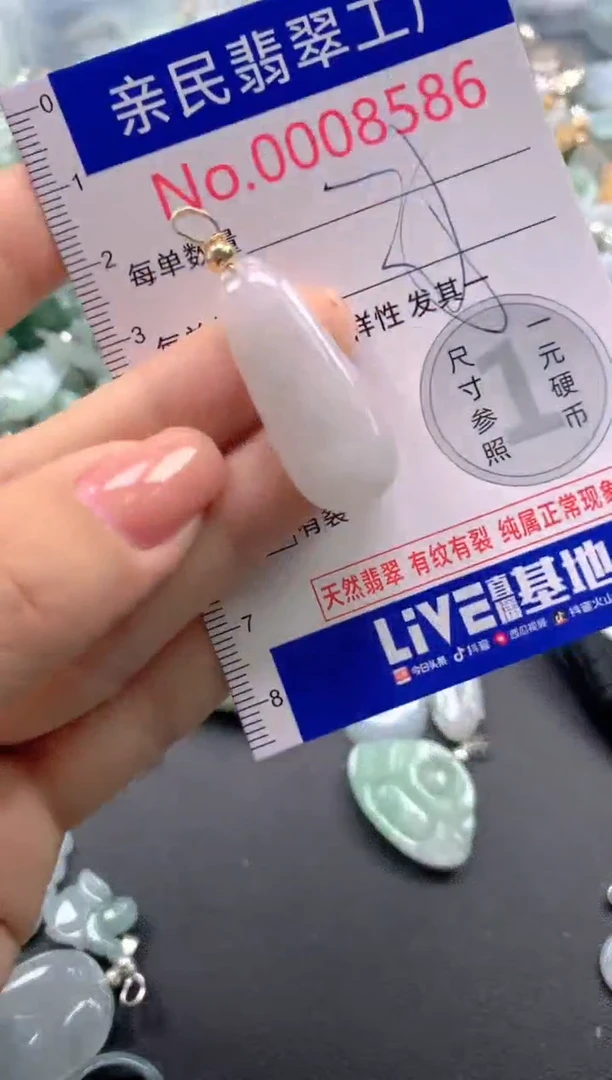 颈饰未镶嵌翡翠8586
