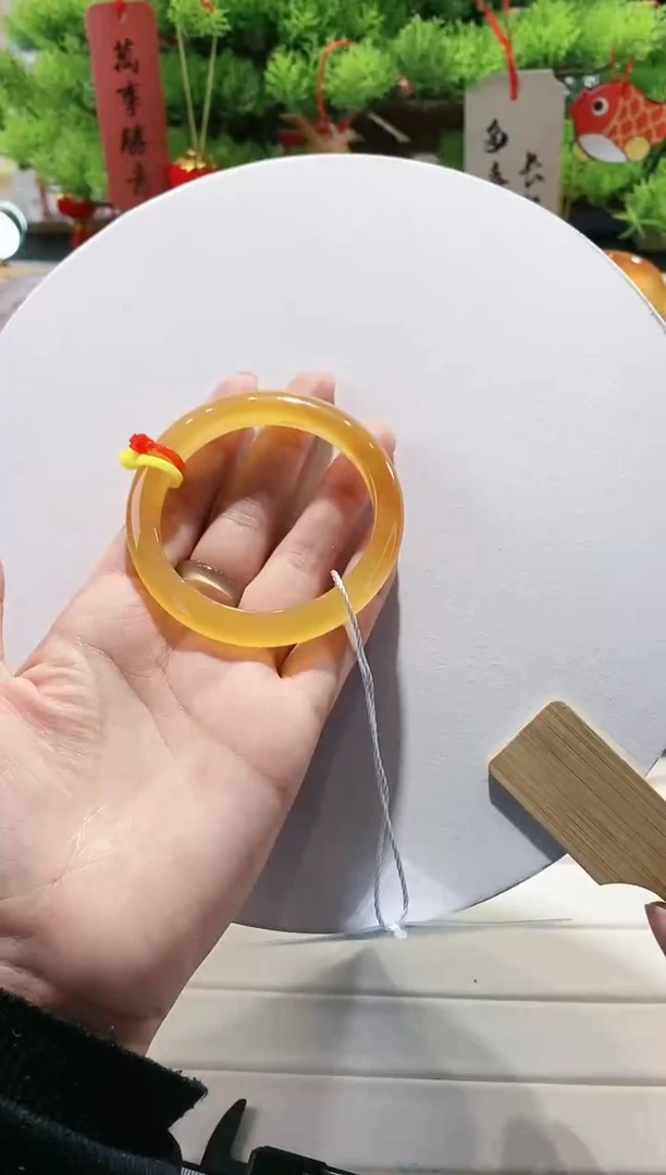 【闪购商品】玛瑙/玉髓手镯未镶嵌118-54.3