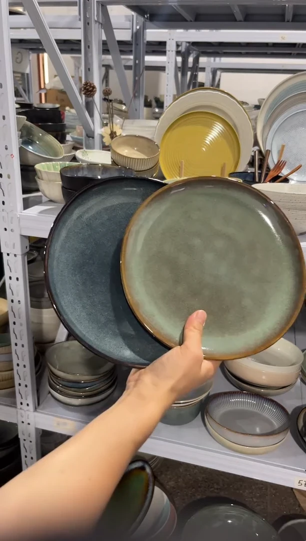 瓷片外贸尾货瑕疵满20包邮X2 小盘