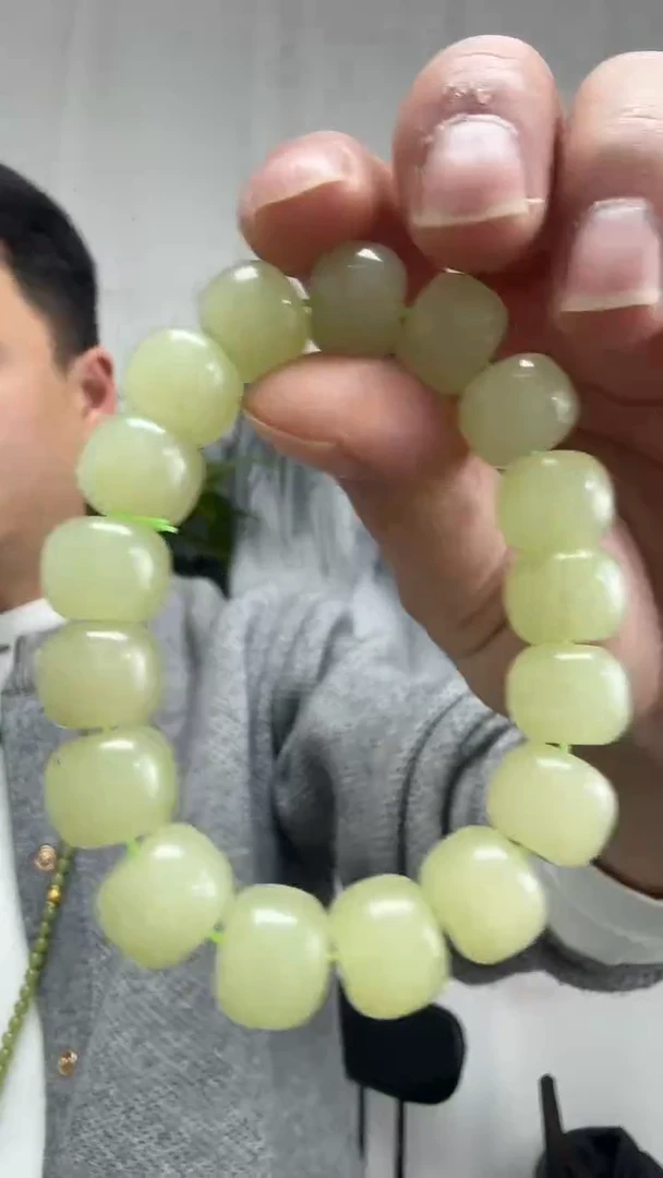 未镶嵌手串和田玉010老型14