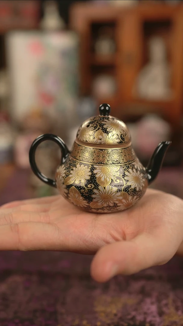 摩吉陶陶闪拍链接 太阳花茶壶