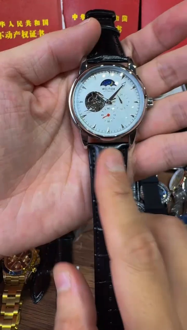 金属全自动机械手表9