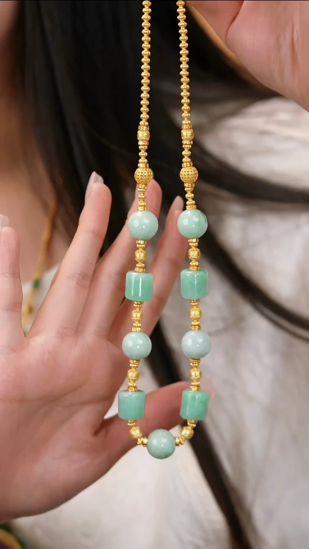 项链未镶嵌翡翠项链46