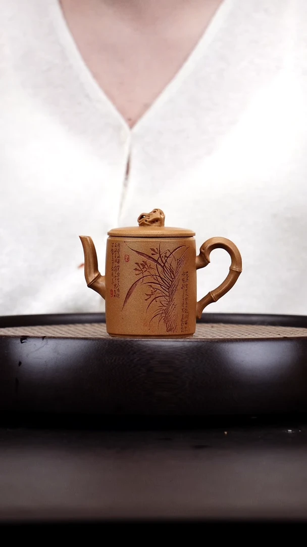 茶壶紫砂悦茗壶紫砂壶                23（黄金段）