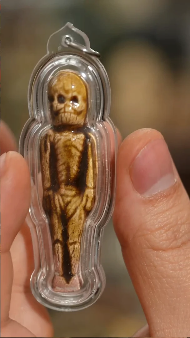 把件柏香籽/百香籽  老  陶制藏传尸陀林