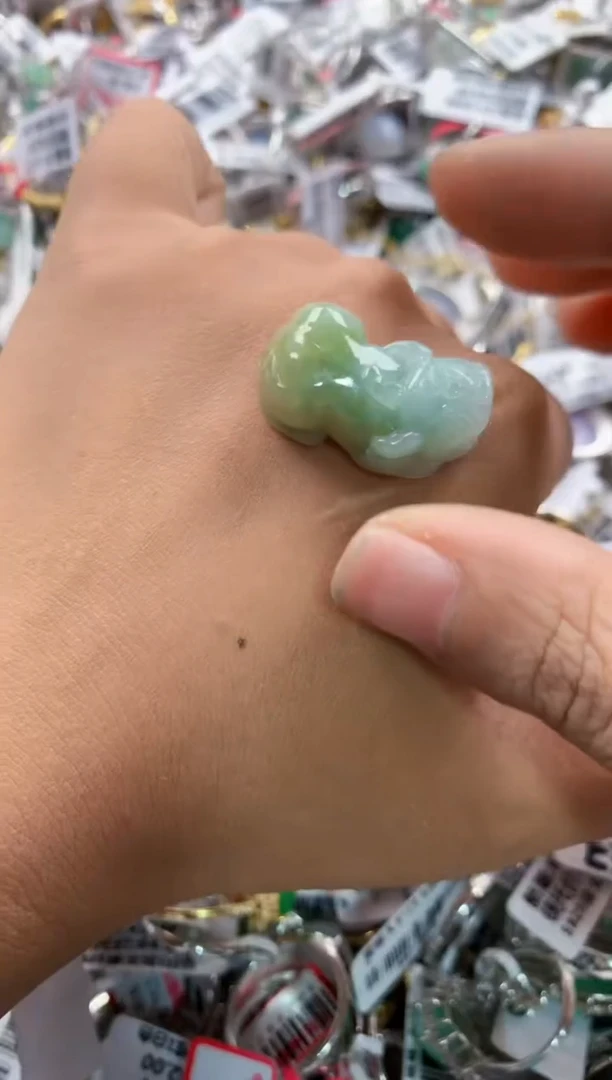 未镶嵌戒指翡翠10     7