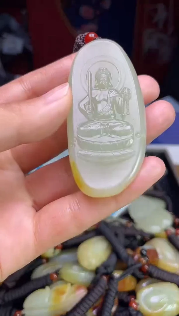 颈饰未镶嵌和田玉123