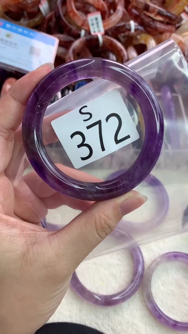 未镶嵌手镯水晶灰***铁S372-53+