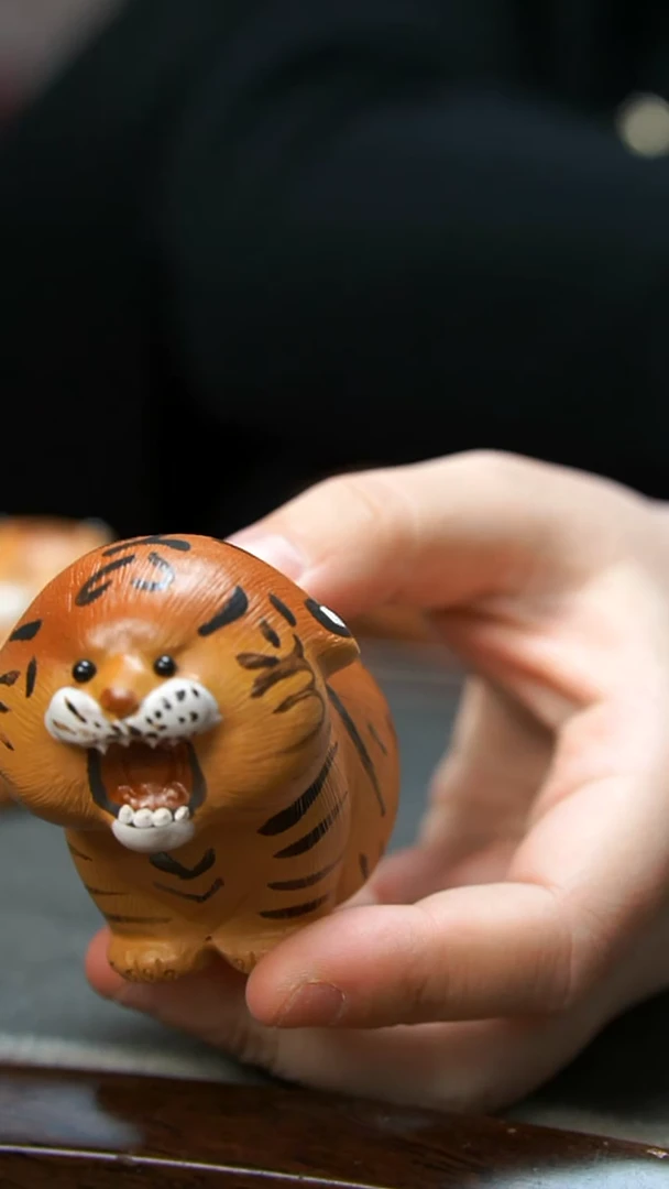 【闪购商品】紫砂茶壶啸天虎茶宠