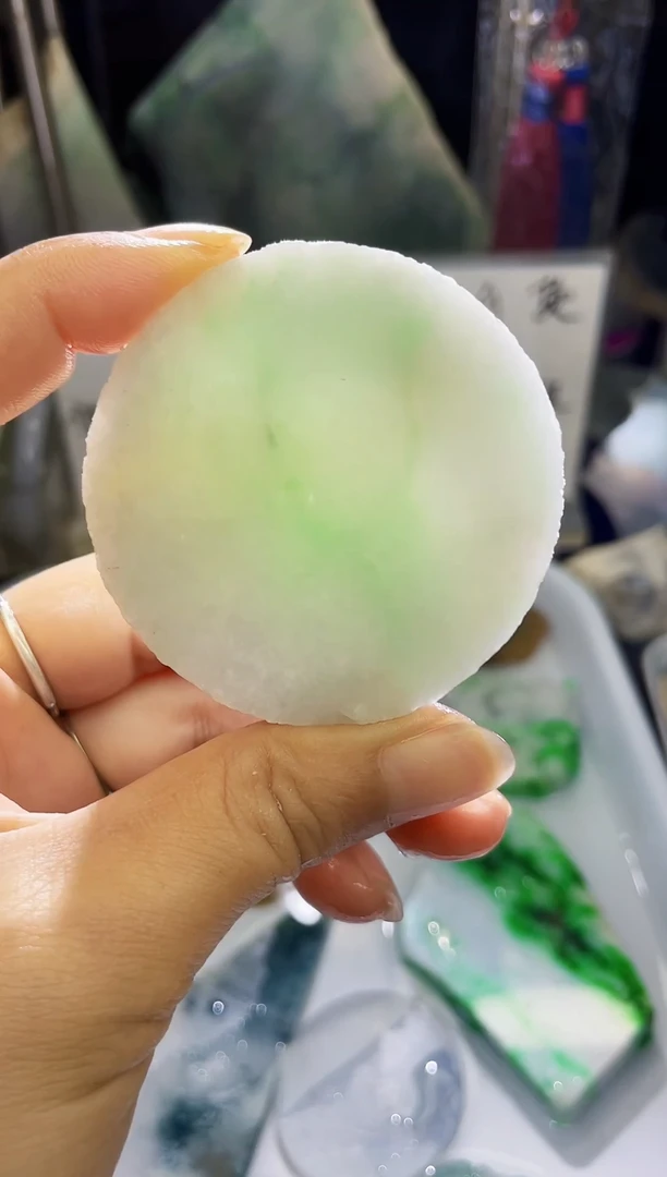 未镶嵌挂件翡翠天然缅甸翡翠A货