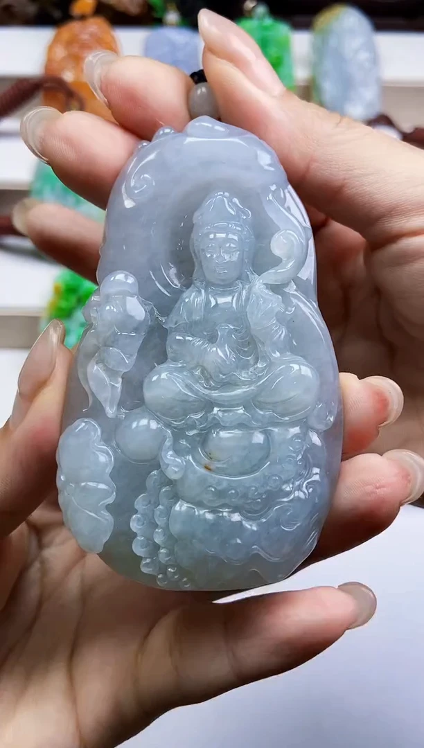 颈饰未镶嵌翡翠翡翠A货