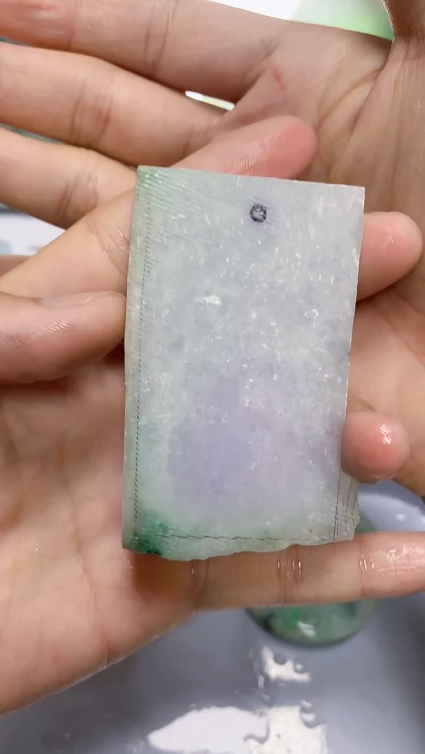 翡翠裸石缅甸天然A货翡翠Q2314
