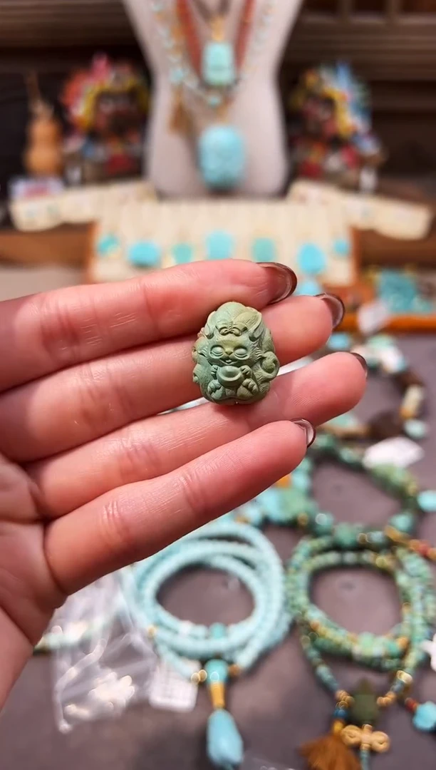 未镶嵌绿松石配饰凤九