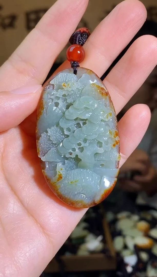 颈饰未镶嵌和田玉1