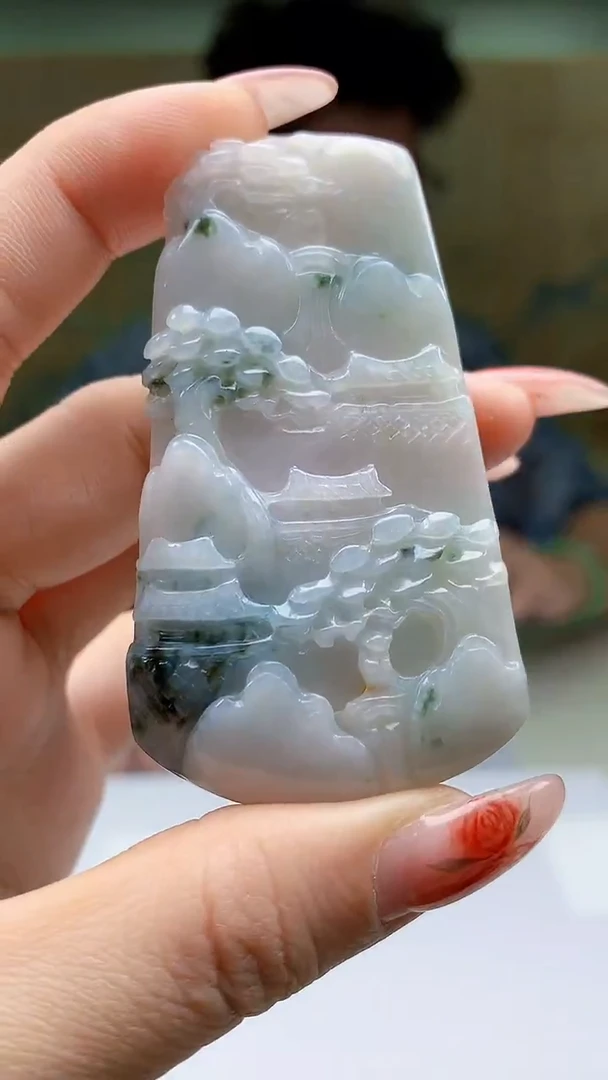 【闪购商品】翡翠颈饰未镶嵌4688ty-jj挂件2