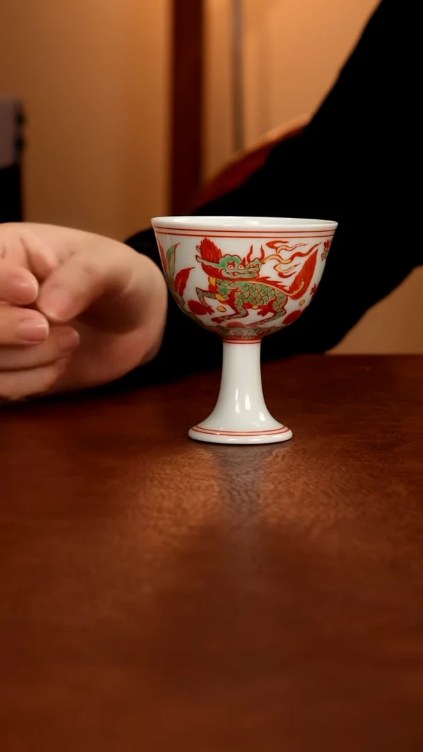 金**衿景德镇瓷器，青花瓷手绘茶具~