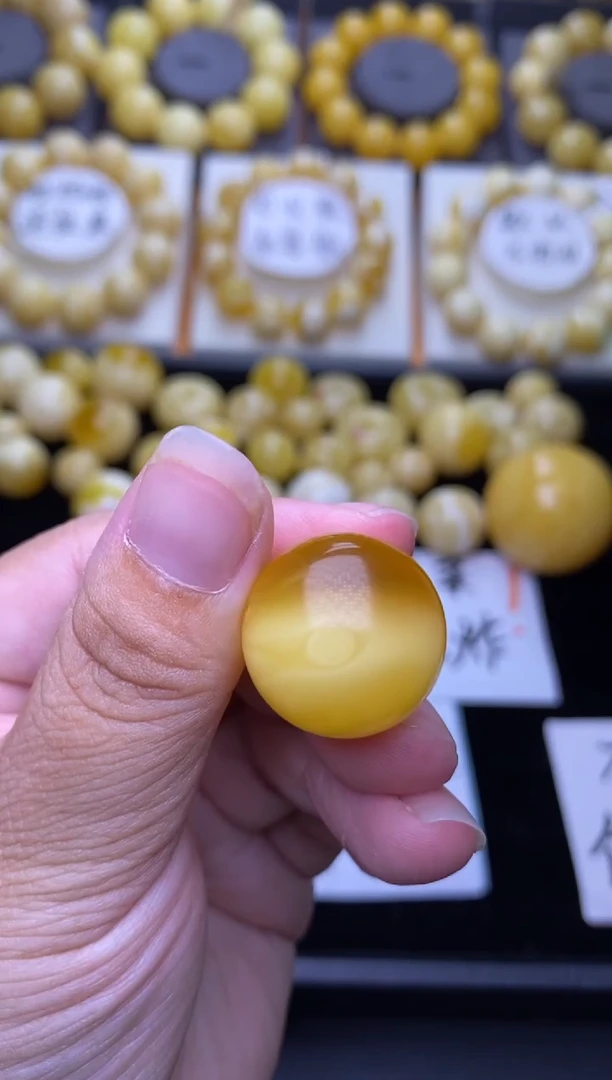 裸石琥珀未镶嵌大小姐珠宝严选60