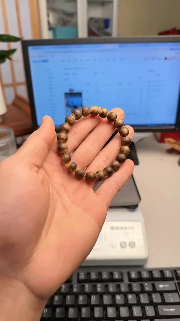 【闪购商品】沉香手串海南老树虫漏沉香