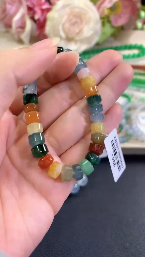 未镶嵌手串翡翠c123