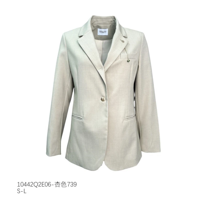 GEOLYN气质修身西装外套