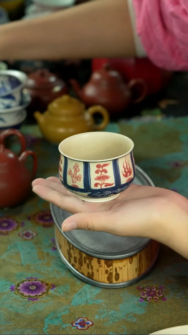檀里村启动 炸茶具啦