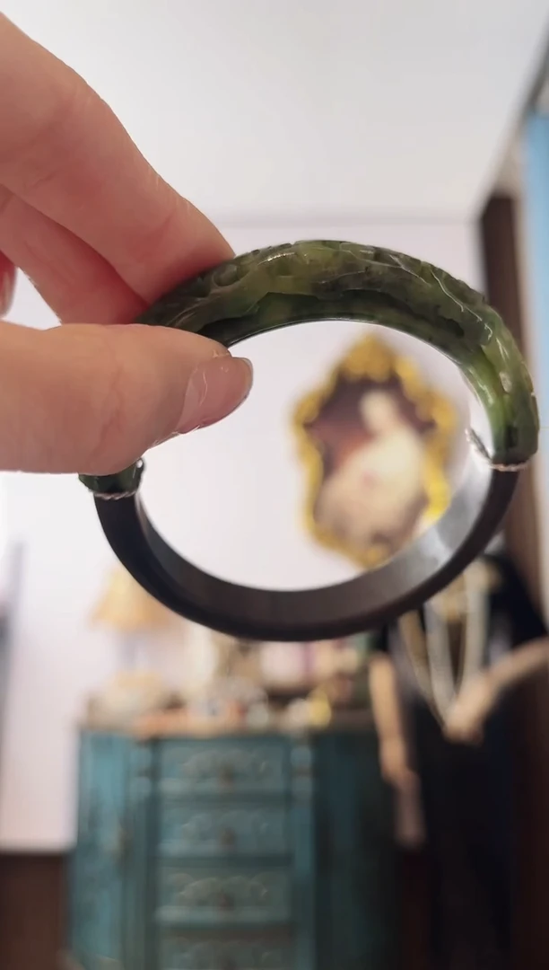 颈饰未镶嵌翡翠@***约翡翠E297