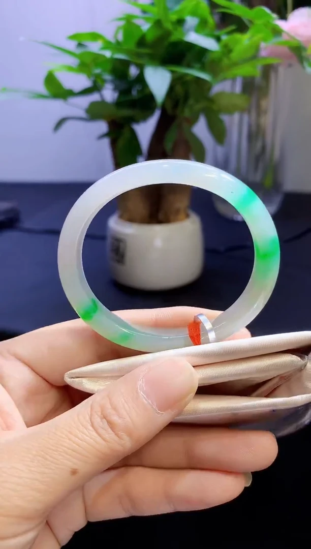 未镶嵌手镯翡翠翡翠手镯圈口53.5-t8