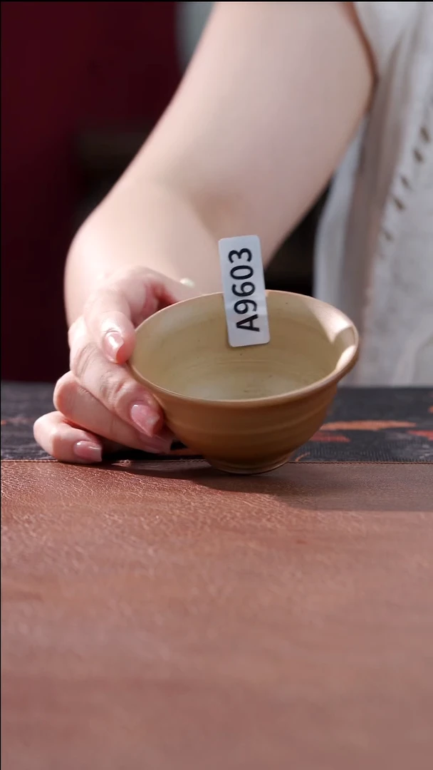 A9603柴烧手工主人杯aaa