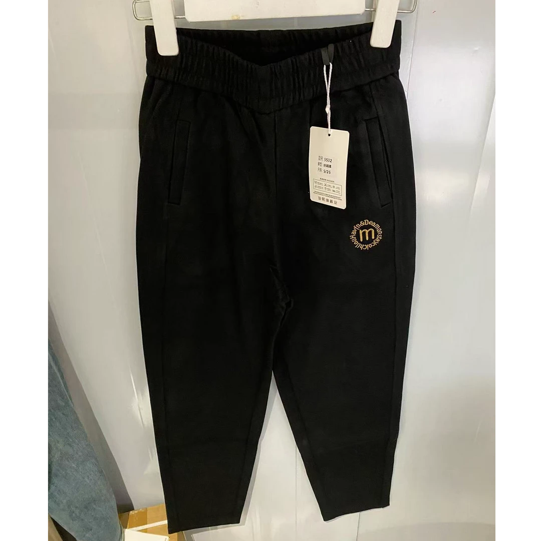 5532#M字休闲裤女