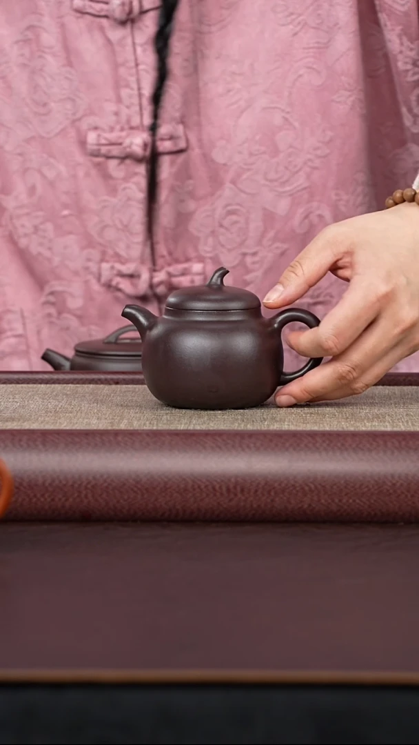 紫砂供春道婷婷紫砂33