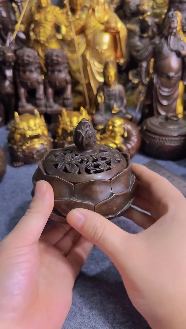 老黄黄铜摆件装饰品