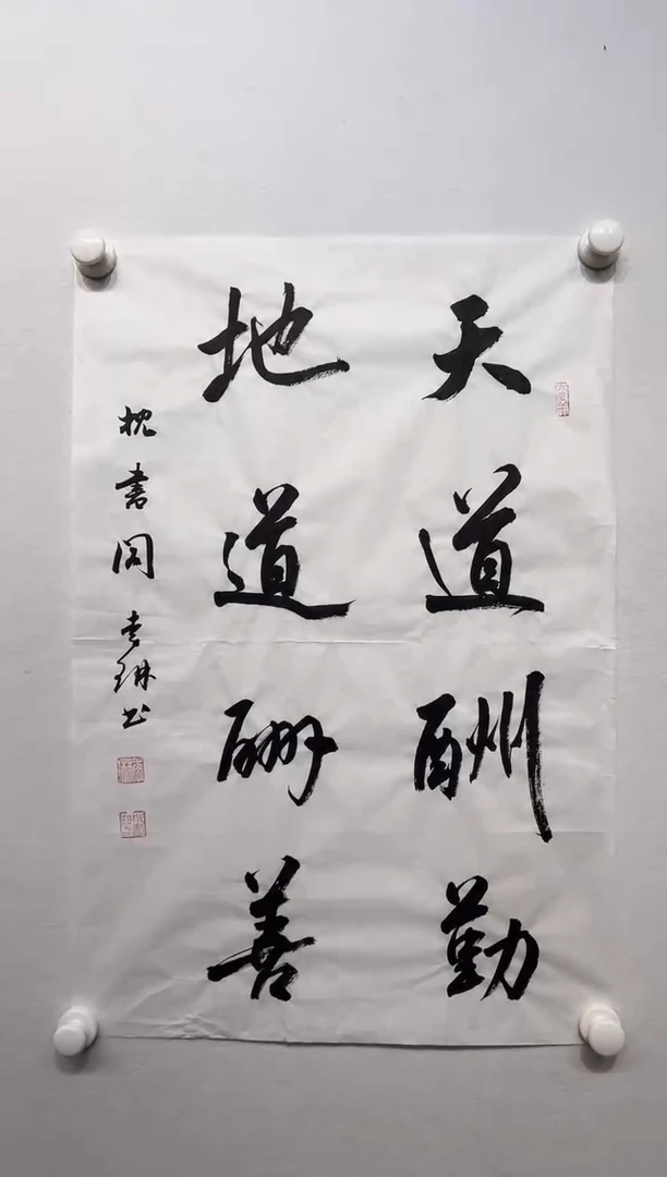 书法y李琳老师2.7平尺书法少字作品