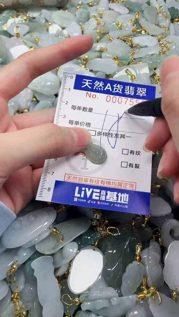 颈饰未镶嵌翡翠天然a货翡翠